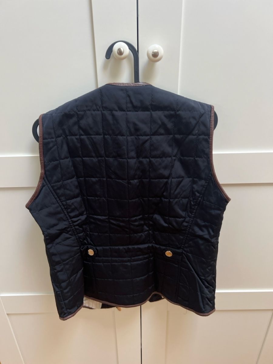 Massimo Dutti Gilets & Westen: Steppweste Massimo Dutti schwarz mit Lederdetails – Neu (gemäss Beschreibung) aus Zürich von Vania55 3