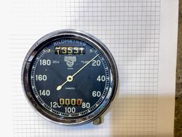 Smiths Kilometerzähler 180 km/h Vintage unrestauriert