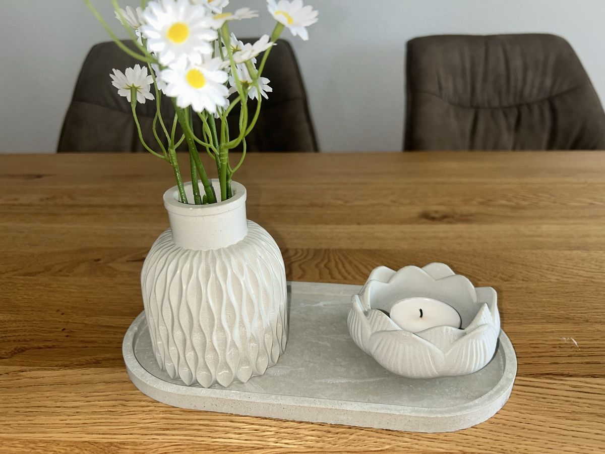 Tutte le decorazioni: Selbstgegossene Deko aus Gussmörtel – Nuovo e nell'imballaggio originale da Ruswil venduto da den_nw6p 4