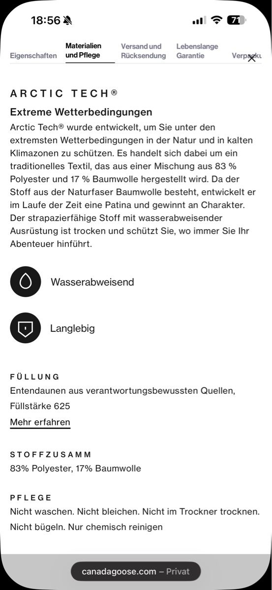 Canada Goose Giacche: CANADA GOOSE - Langford Parka – Nuovo (secondo la descrizione) da Mühlethurnen venduto da Aendu1984 6