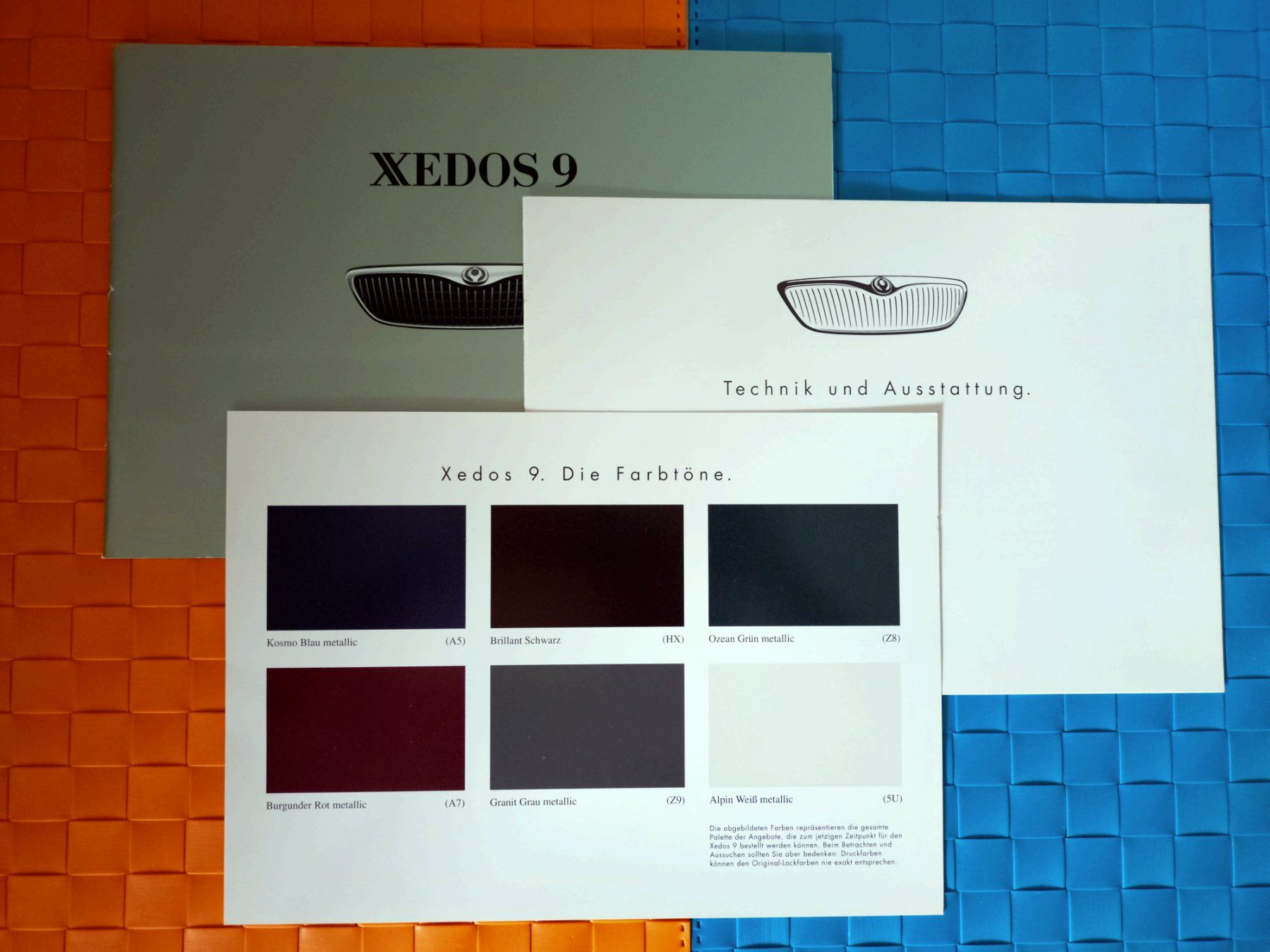 Riviste & Magazine: MAZDA XEDOS 9 - Prospekt / Katalog – Usato da Viganello venduto da CARLiteratur