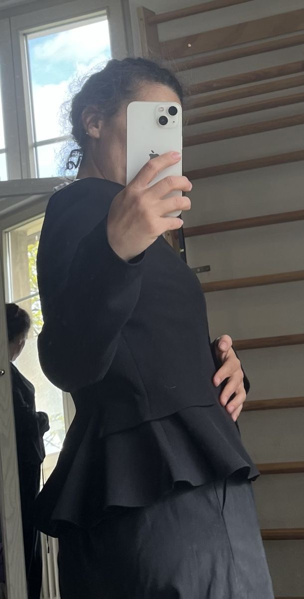 Giacche: Vintage Blazer schwarz Wolle Seide S elegant – Nuovo (secondo la descrizione) da Zuchwil venduto da MLV92