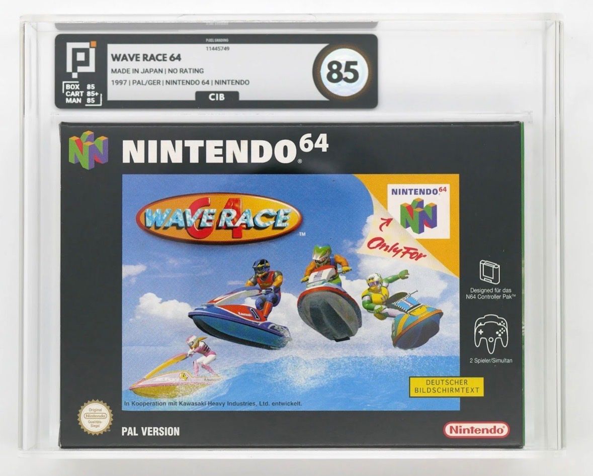 Nintendo Giochi: Nintendo 64 Wave Race Pixel Grading No VGA N WATA – Usato da Kloten venduto da Kein_Benutzer_Name