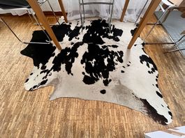 Tapis peau de vache