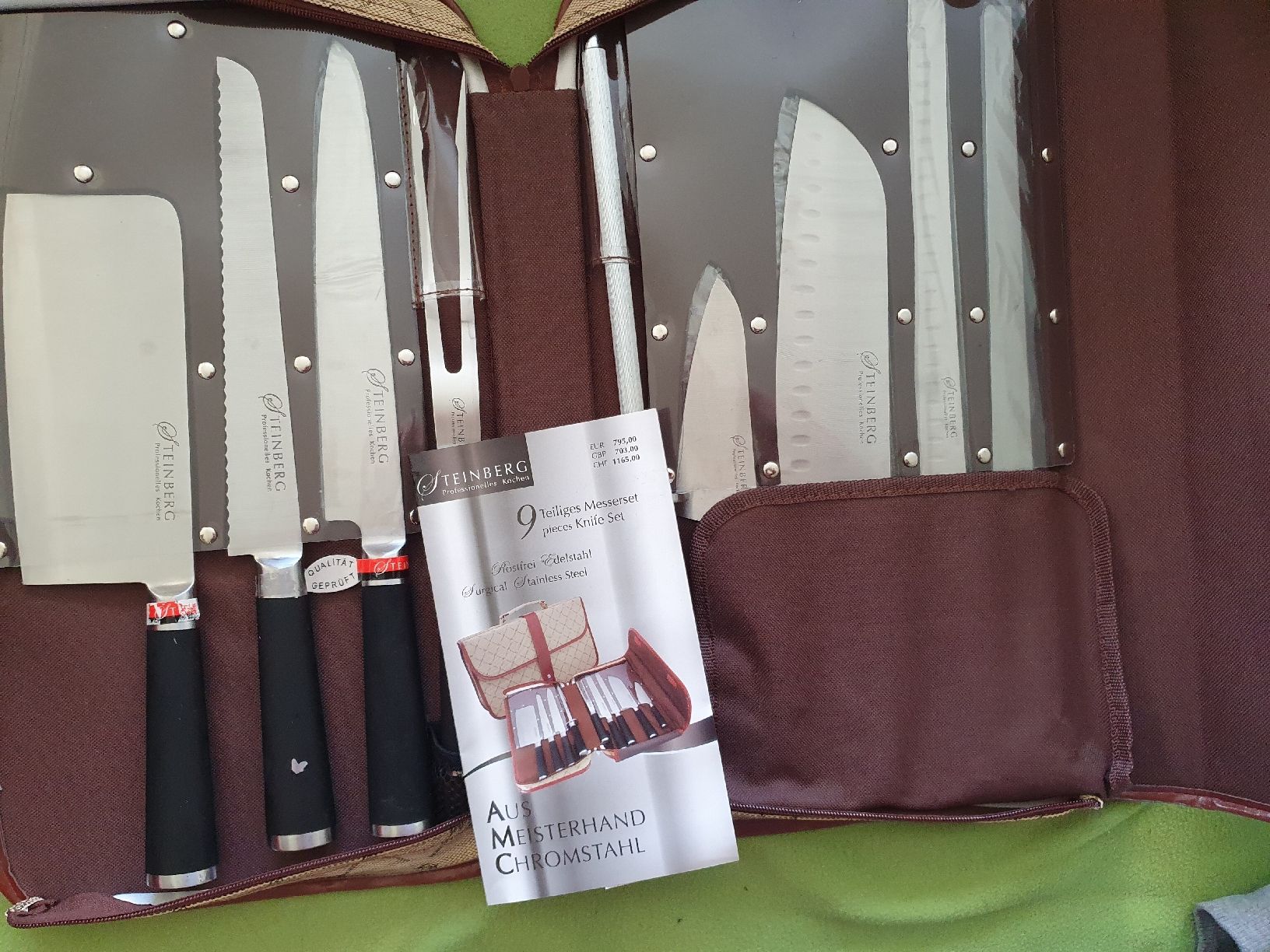 Messer: Messer Set von Steinberg – Neu (gemäss Beschreibung) aus Pfaffhausen von Inditame