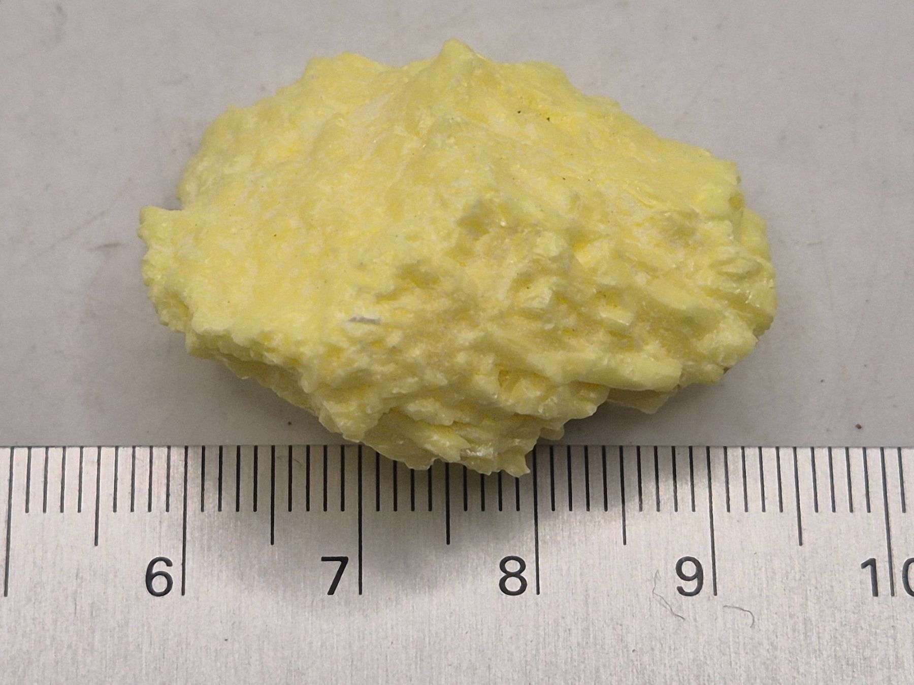 Minerali & Pietre curative: Elementarer Schwefel aus Indonesien (13) – Nuovo e nell'imballaggio originale da Winterthur venduto da LukasMineralienOase 1