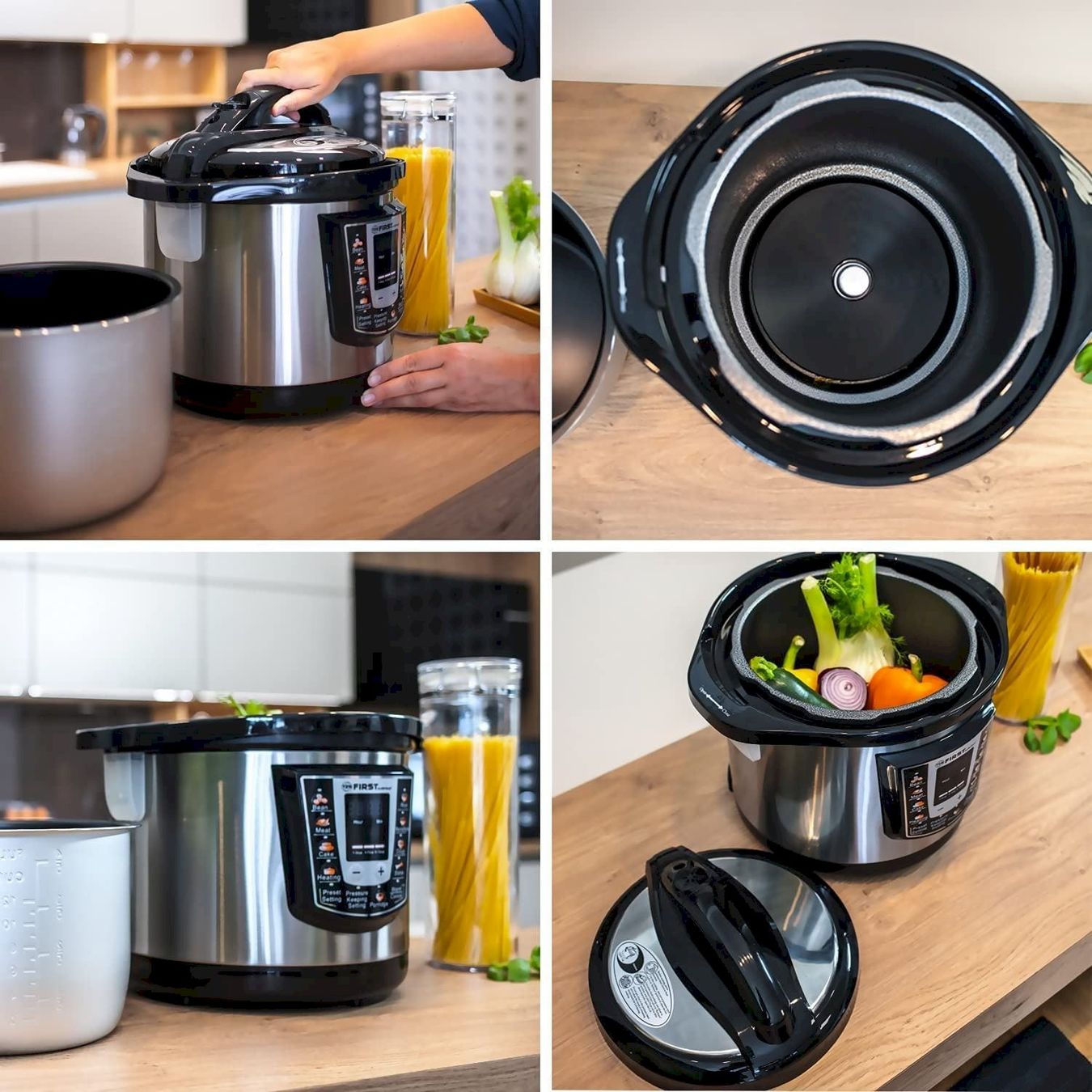 Elettrodomestici da cucina: TZS First Austria Schnellkochtopf 6 L – Nuovo e nell'imballaggio originale da Bottighofen venduto da zaap 3