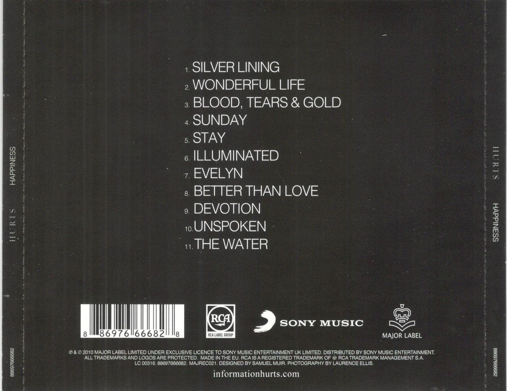 CD: Hurts CD Happiness – Usato da St. Margarethen TG venduto da Smiley-Face 1