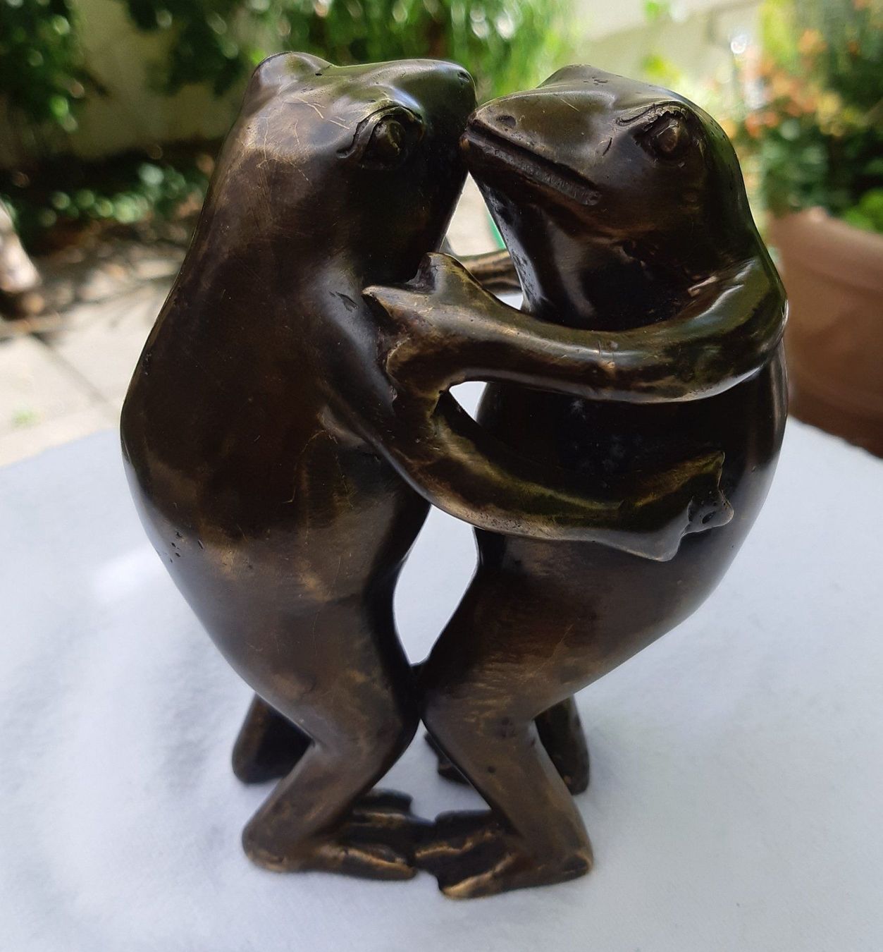 Sculture & Statue: Schöne Bronce / Bronze Frösche – Usato da Stüsslingen venduto da pati-king 1