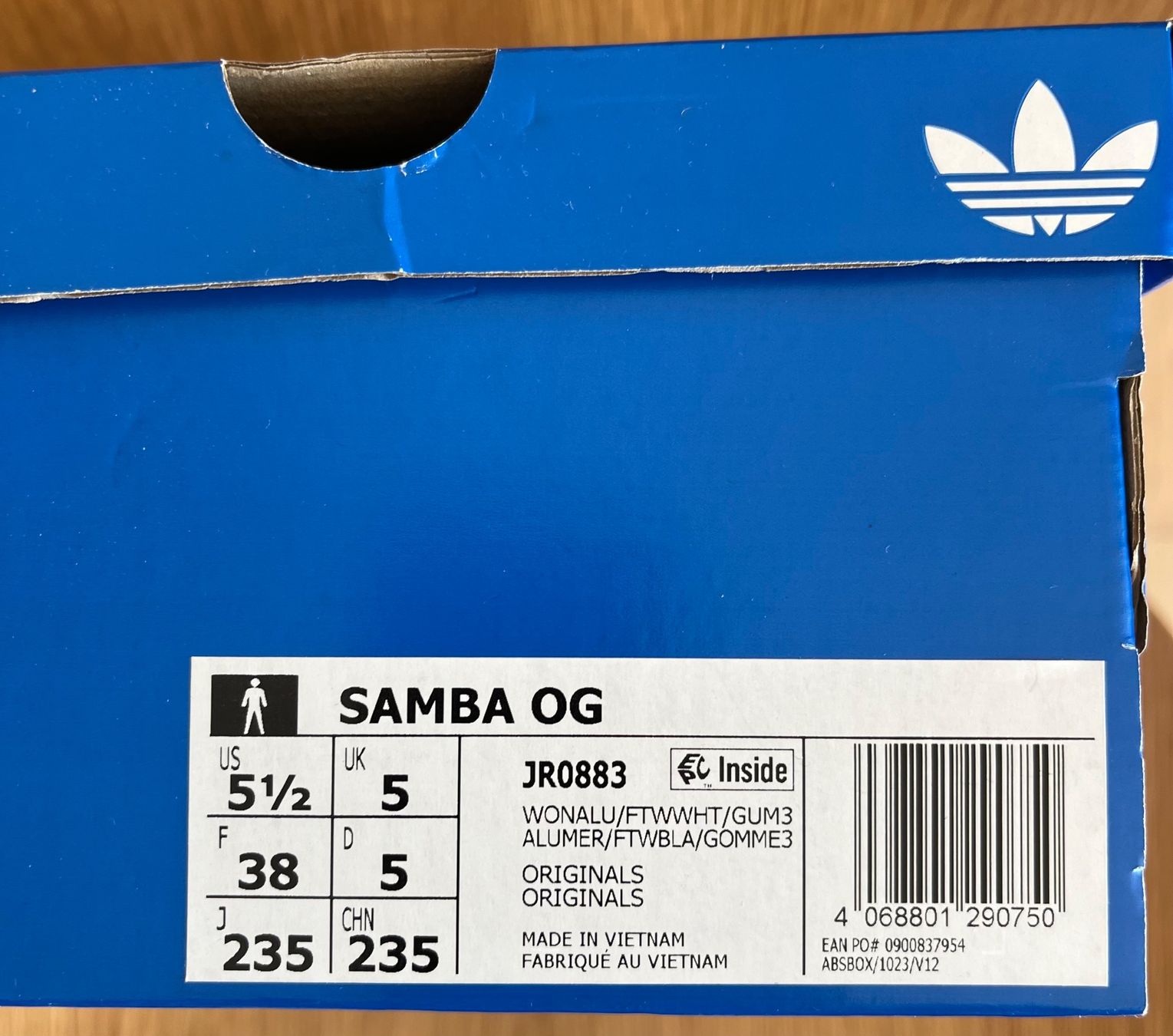 Adidas Scarpe da uomo: Samba OG Beige Cloud White Gum Grösse 38 – Usato da Zollikon venduto da Svch 7