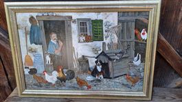 Dorli Kläger Naive Kunst Toggenburg Landleben