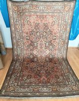 Seidenteppich 240*150cm handg.frisch prof.gewaschen Top