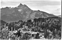 Barboleusaz, et les Dents du Midi