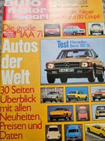 AMS 20/71 Mercedes 350 SL  Fiat 130 / 130 Coupé xx