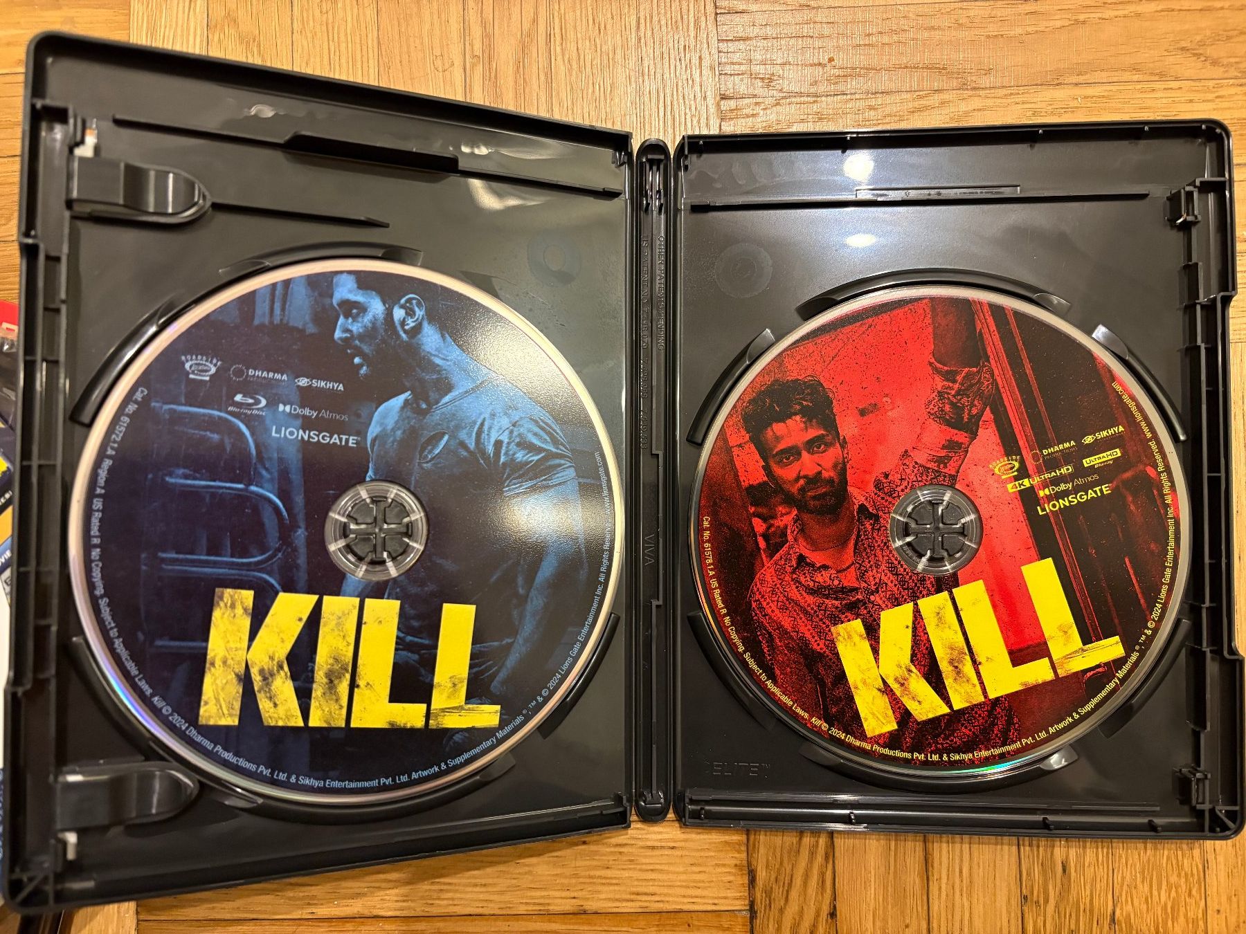 Tutti i DVDs: Kill - mit Slipcover - 4K UHD + Blu-ray – Nuovo (secondo la descrizione) da Zürich venduto da Malcom 1