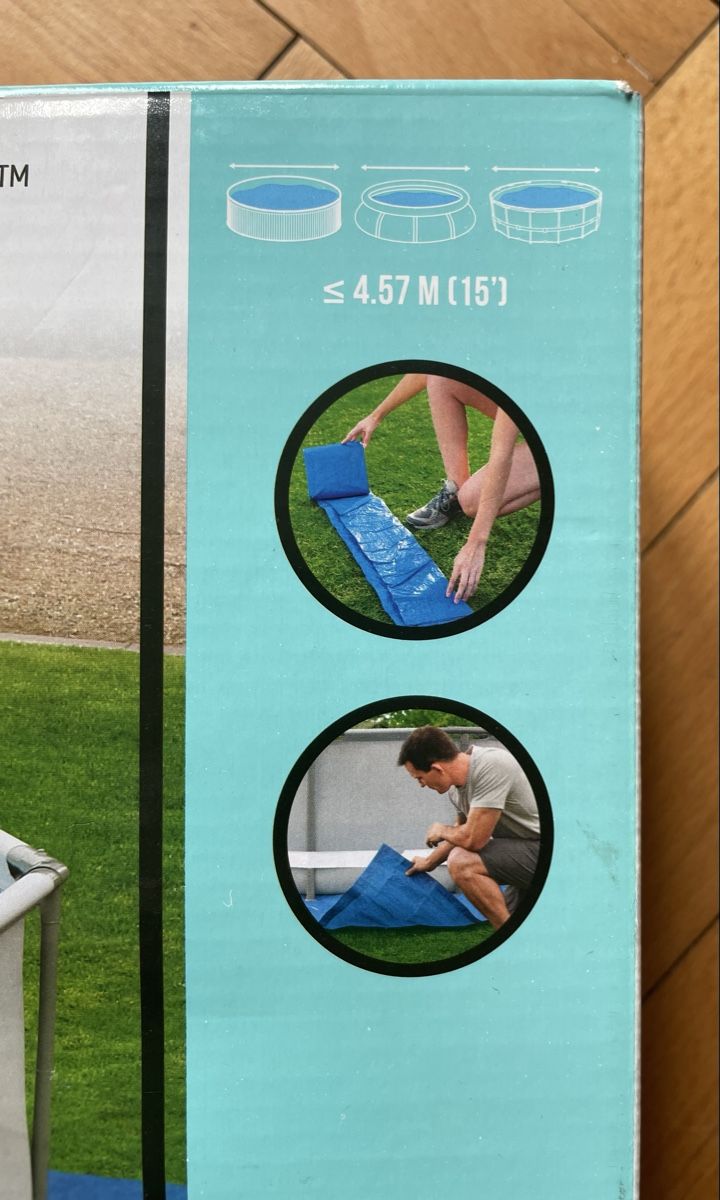 Accessori per Piscine: Pool-Bodenschutzplane, Originalverpackt – Nuovo e nell'imballaggio originale da Basel venduto da Gundeli-25 1