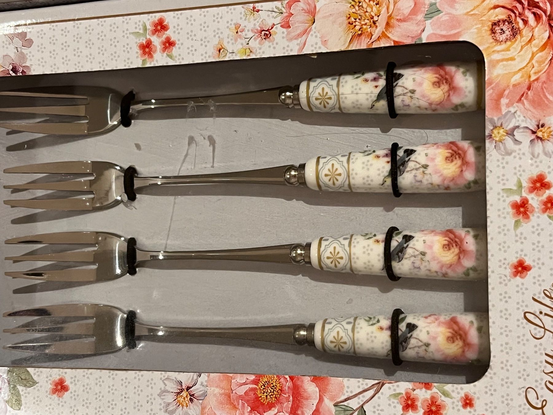 Bestecksets: Neu: Easy Life Tortenheber mit 8 Gabeln – Neu und originalverpackt aus Wollerau von bri_s9qv 5