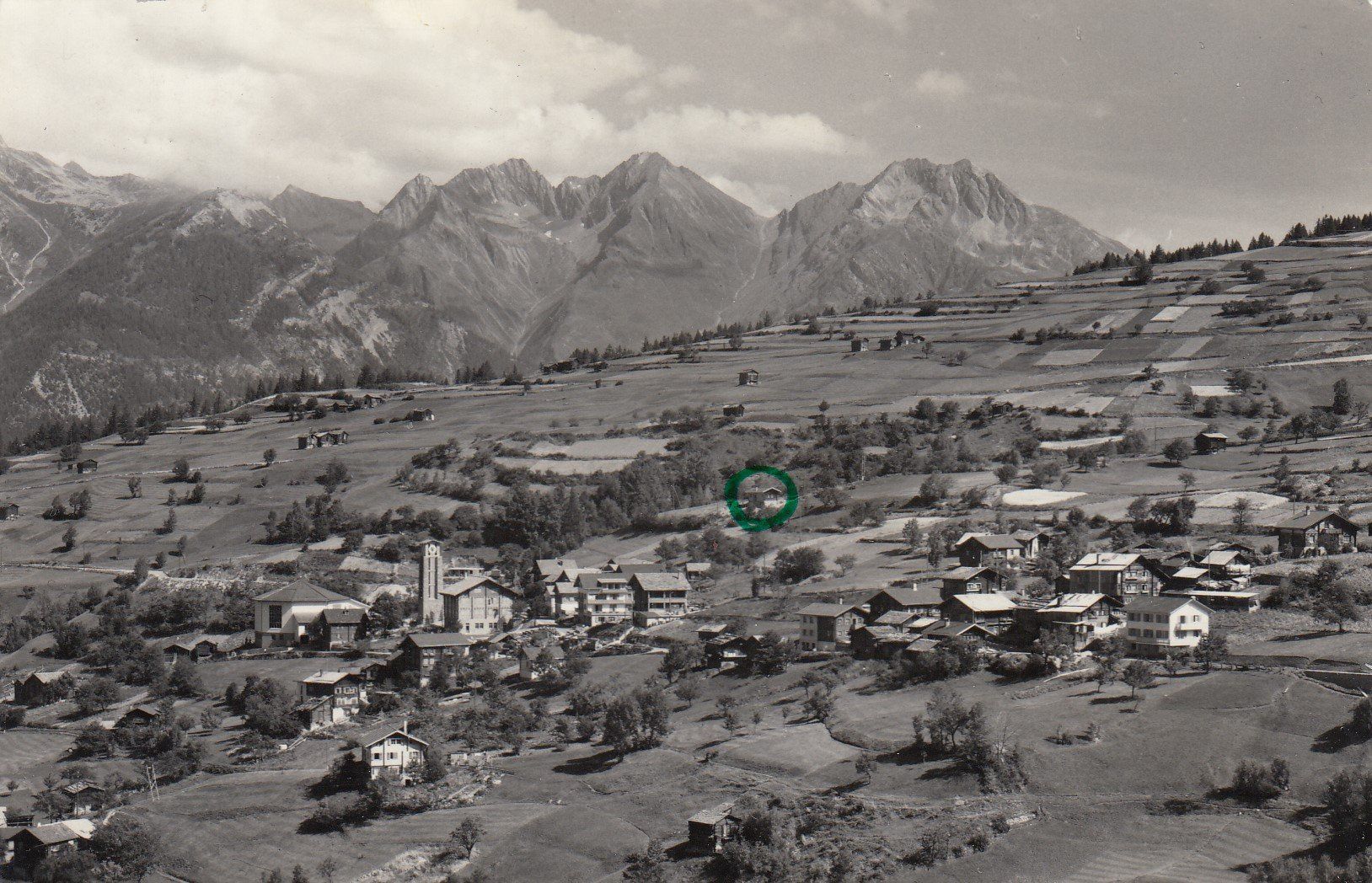 Cartes postales: Bürchen  VS   1'335 m. – D'occasion à Brig par Valcards54