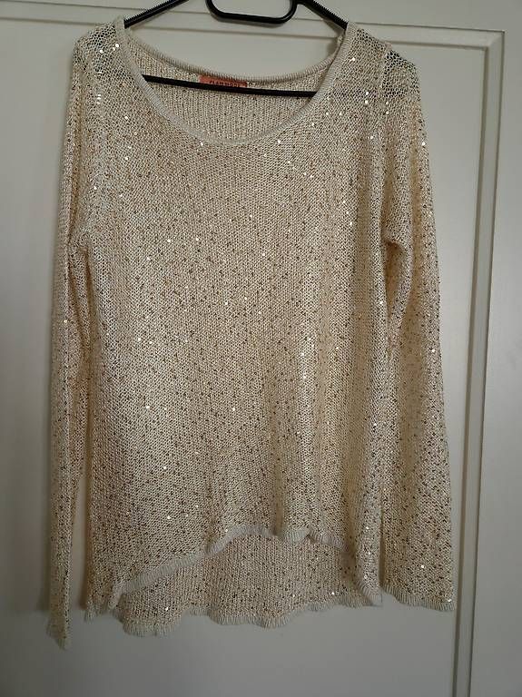 Maglioni & Felpe: Pull doré à sequins taille M – Usato da Lausanne venduto da kit_7j6s