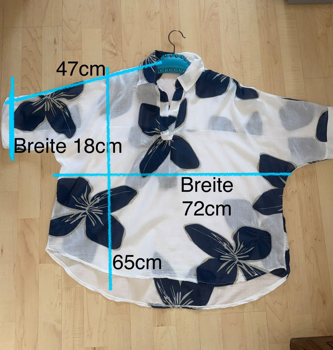 Camicette: Sommerbluse Gr.M oversize – Usato da Buchrain venduto da nat_pl5p 6