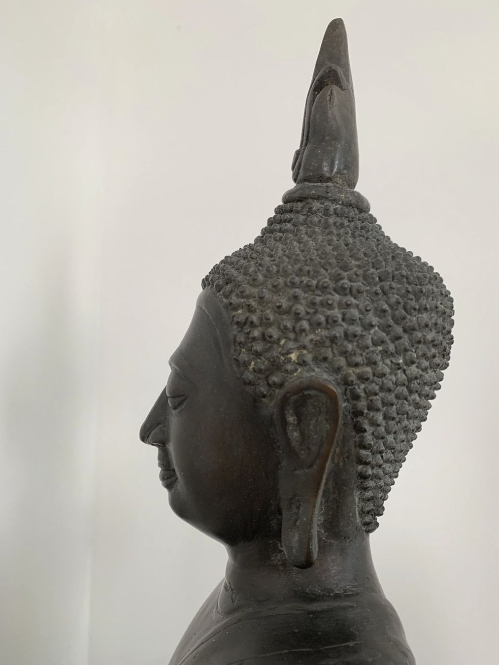 Sculture & Statue: Bouddha en bronze 37cm, Thailande – Usato da Genève venduto da Ananas03 3