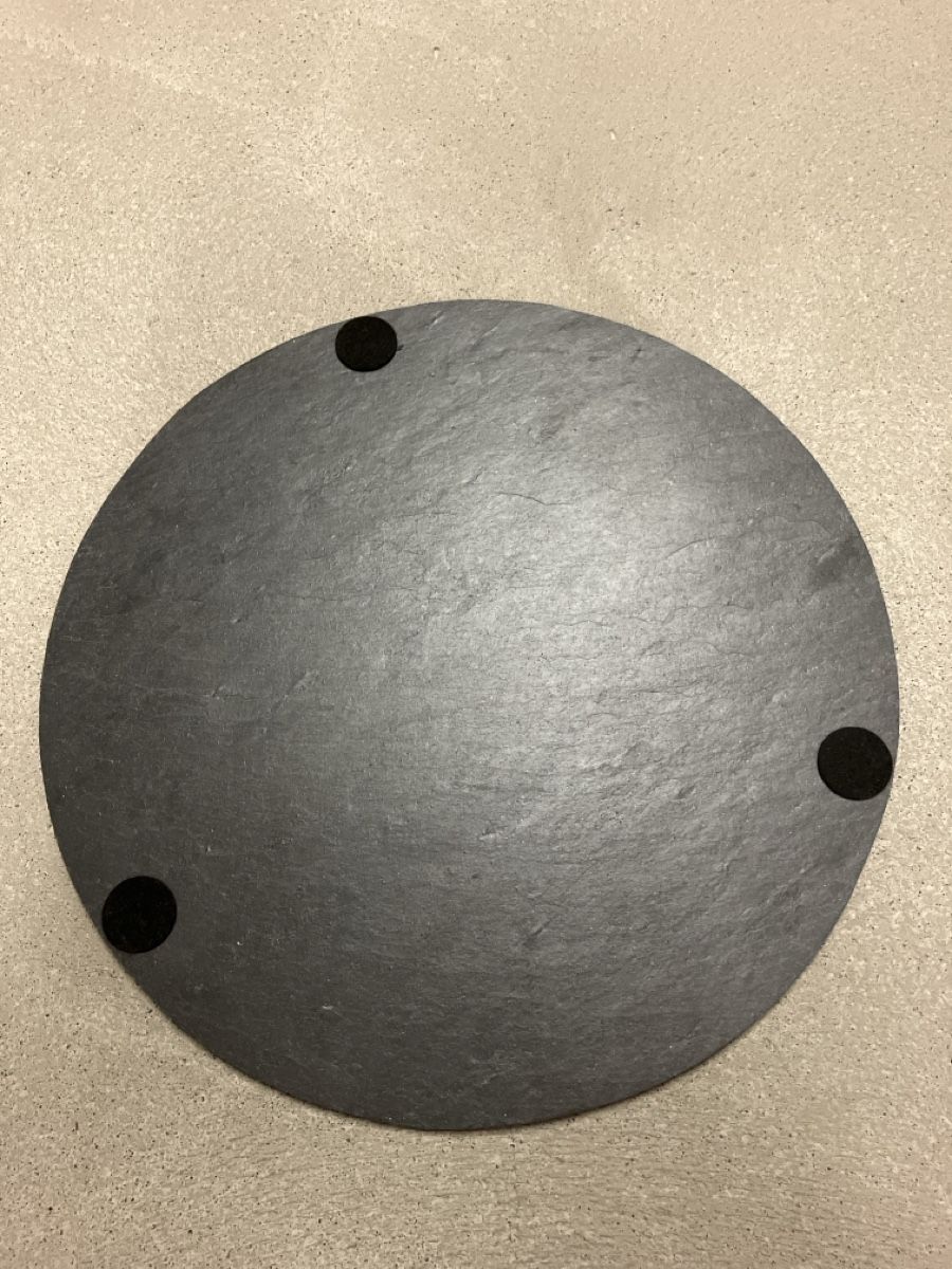 Piatti di portata: Schieferplatte, rund, Durchmesser 35cm – Nuovo (secondo la descrizione) da Wettingen venduto da BAG4478 2