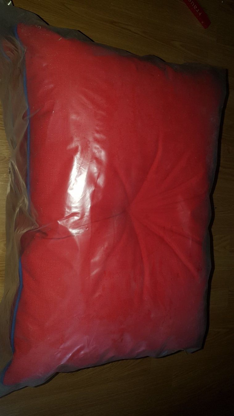 Cuscini: 3 Dolphin Kissen 60x40 rot – Nuovo e nell'imballaggio originale da Schwarzenburg venduto da Flamingo07