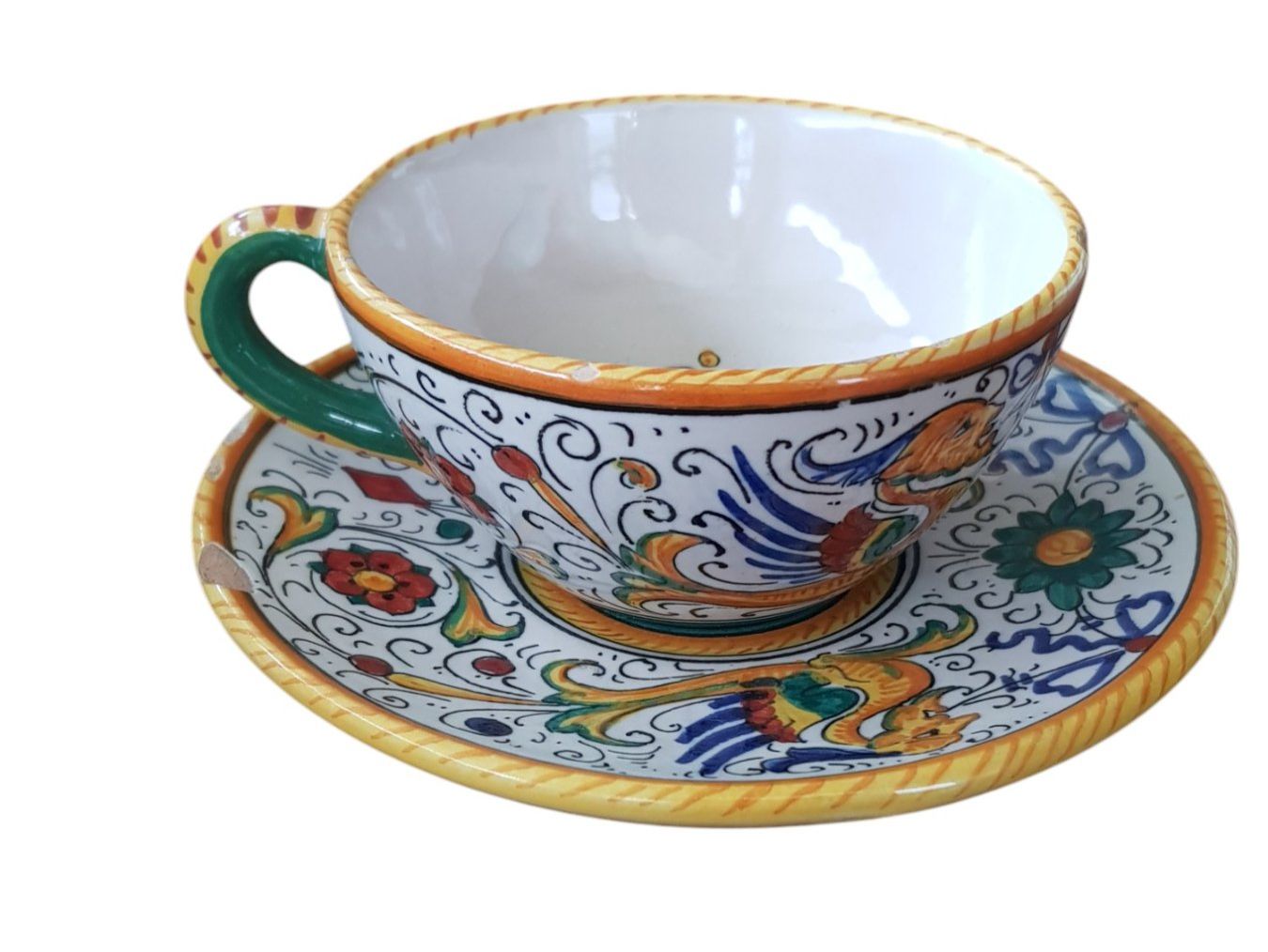 Tazze: Keramik Deruta Tasse antik – Usato da Mörschwil venduto da antiksalon