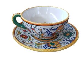 Keramik Deruta Tasse antik