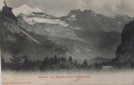 DOLDENHÖRNER  Ausblick vom Blausee - 1906