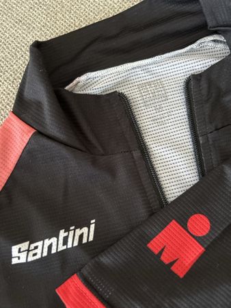Maillot cycliste Santini Ironman Finisher Club taille M noir