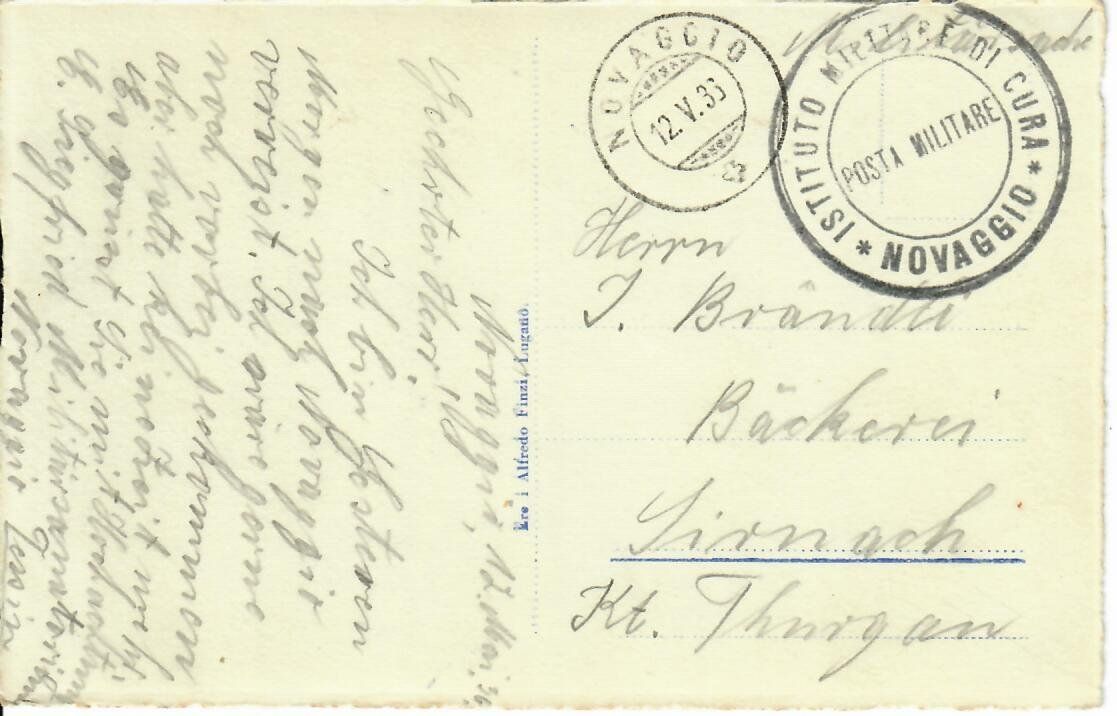 Cartoline postali: Lugano - Paradiso  1936 – Usato da Hochdorf venduto da Ziegel-16 1