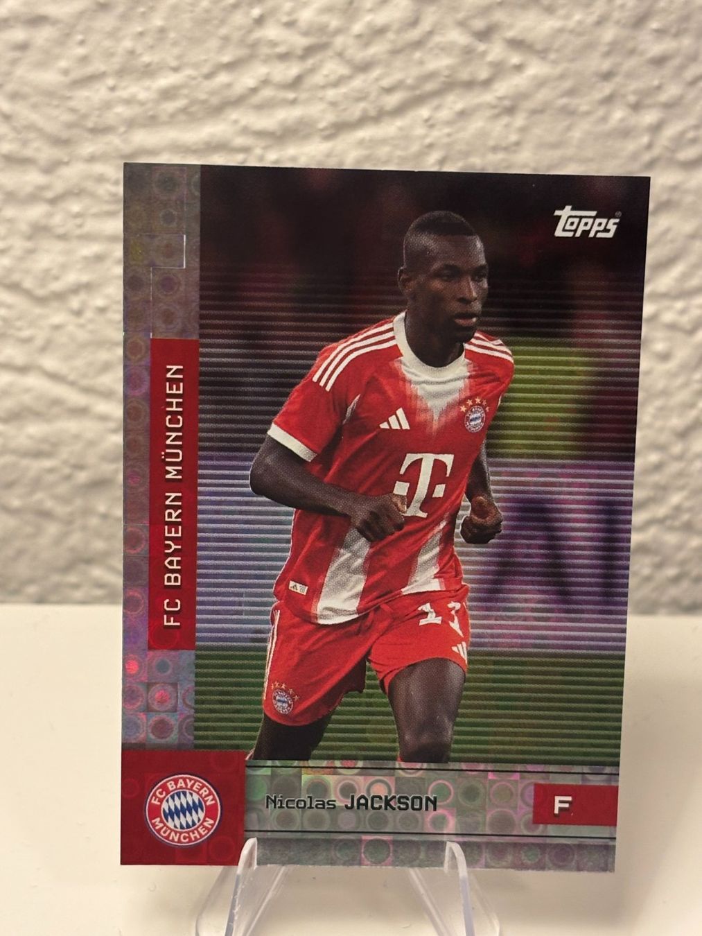 Topps Sammelbilder & Trading cards: 2025/26 Topps Bayern Team Set Nicolas Jackson Holo Parallel – Neu (gemäss Beschreibung) aus Aarberg von gocardz.shop
