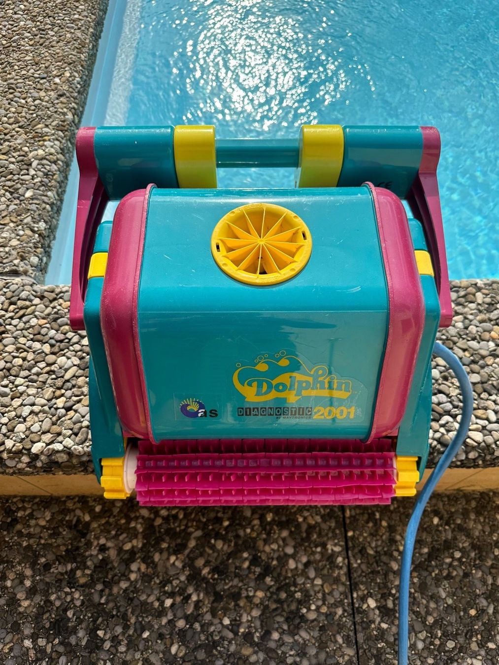 Dolphin Schwimmbad: Poolroboter Dolphin Diagnostic 2001 – Gebraucht aus Roggwil BE von  1