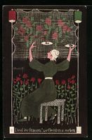 Ernst Kreidolf: Ehret die Frauen, Frau f