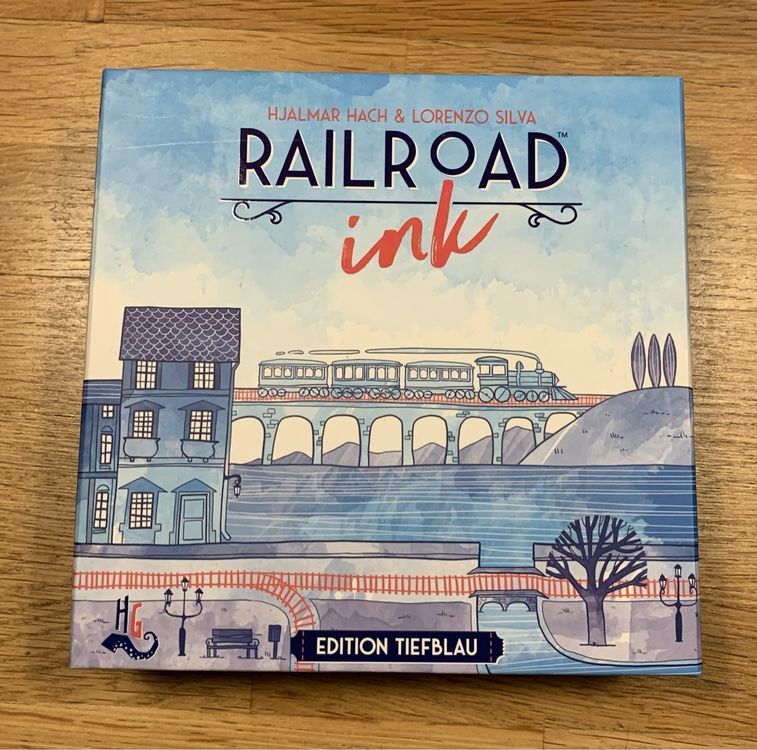 Railroad Ink Blau Deutsch | Kaufen auf Ricardo