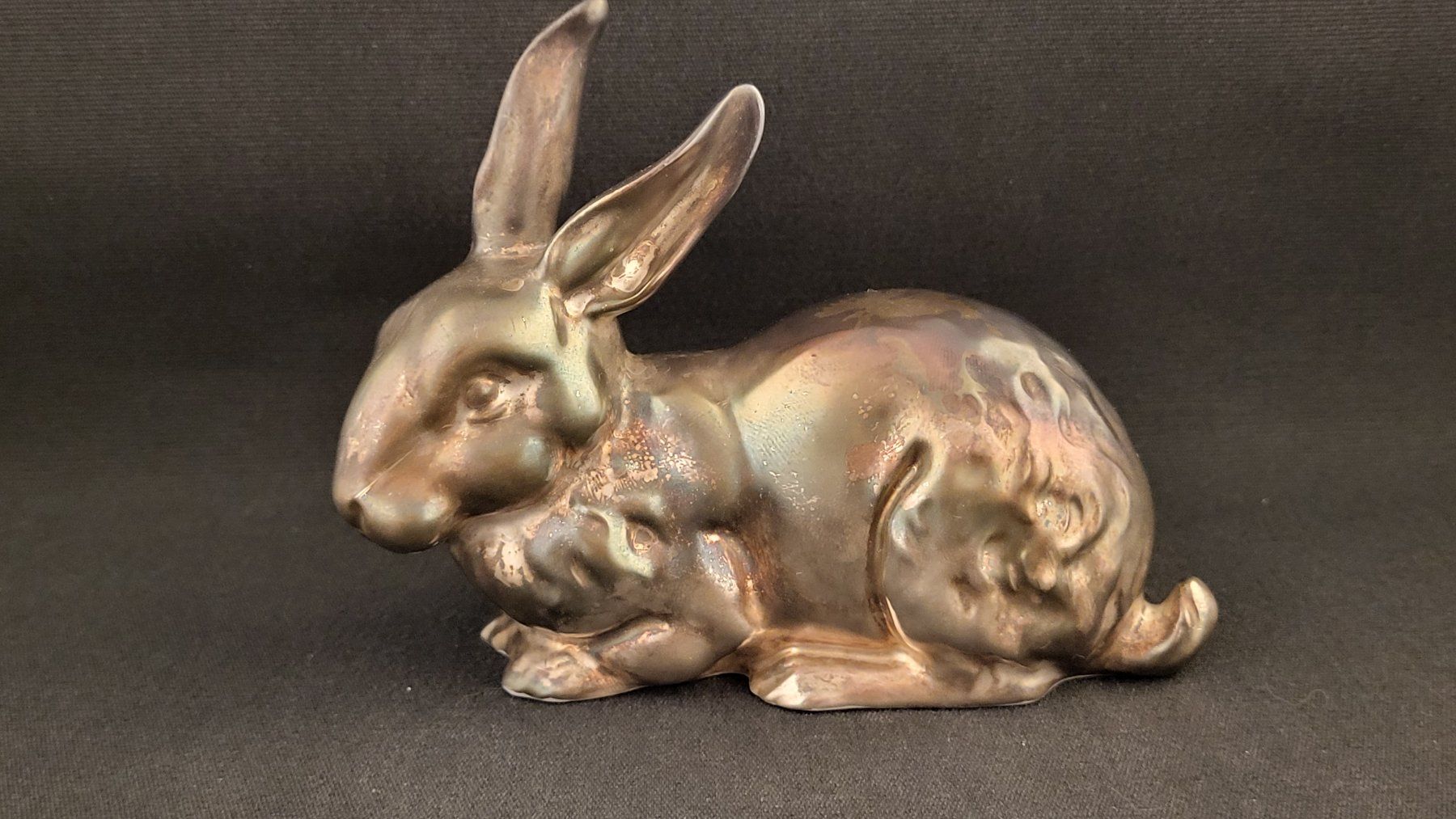 Statuette: Porzellan-Hase REICHENBACH – Usato da Basel venduto da spinne02