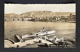 AK Geneve La rade et le Saleve Schiff