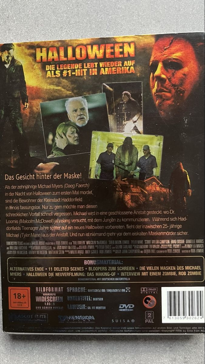 Tutti i DVDs: HALLOWEEN – Usato da Wabern venduto da Lexis 1