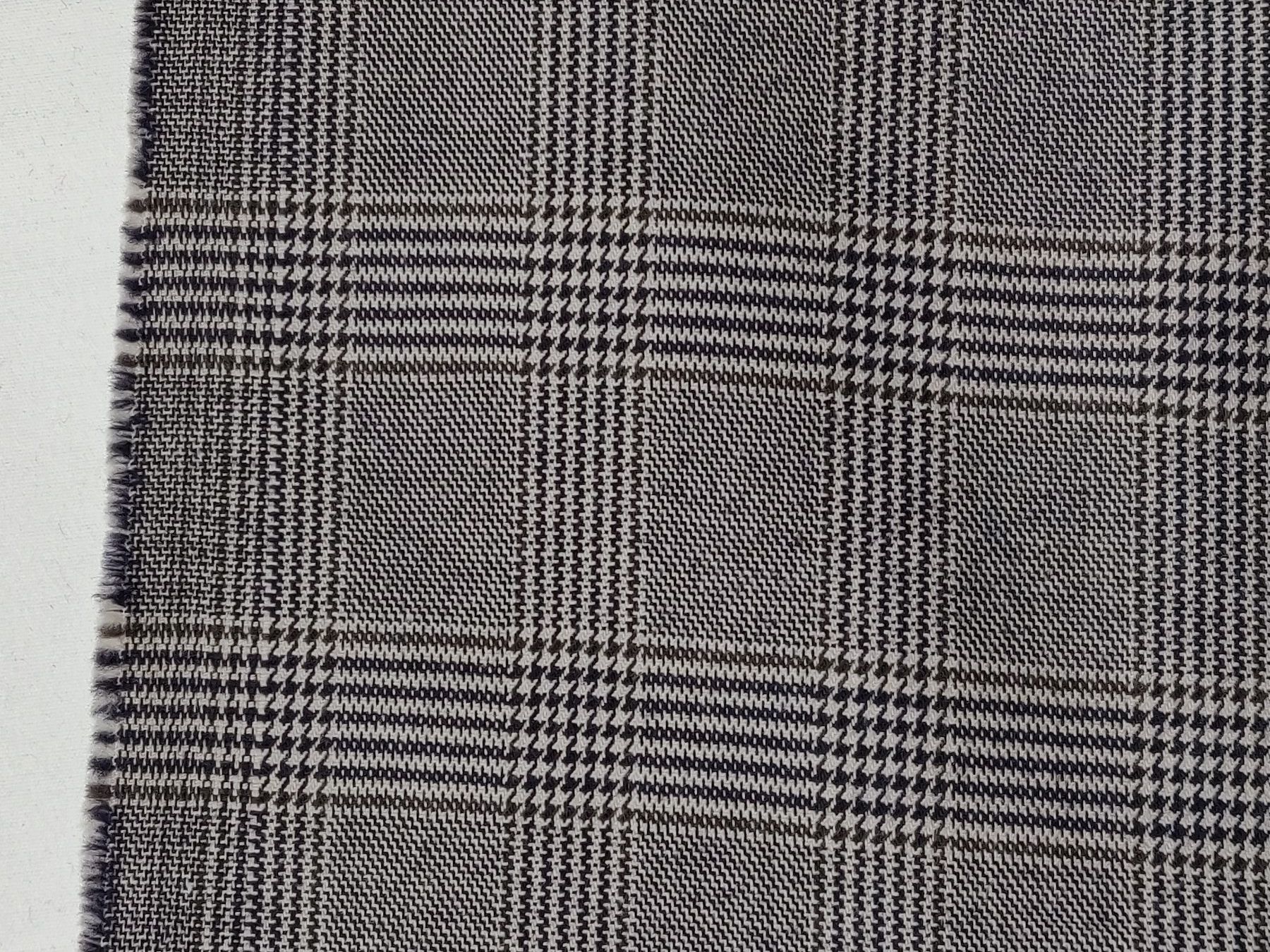 Stoffe: Anzug Stoff Baumwolle Elastan gewoben 1.75x1.50m blu gris – Neu (gemäss Beschreibung) aus Lufingen von Voyager7 3