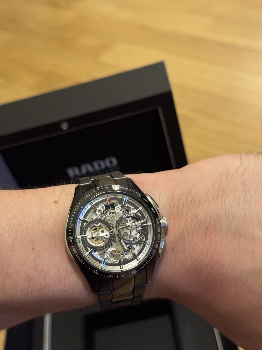 Rado Orologi: Rado HyperChrome XXL Automatik Chronograph Limited Skeleton – Usato da Uetliberg venduto da Mitinsky 7