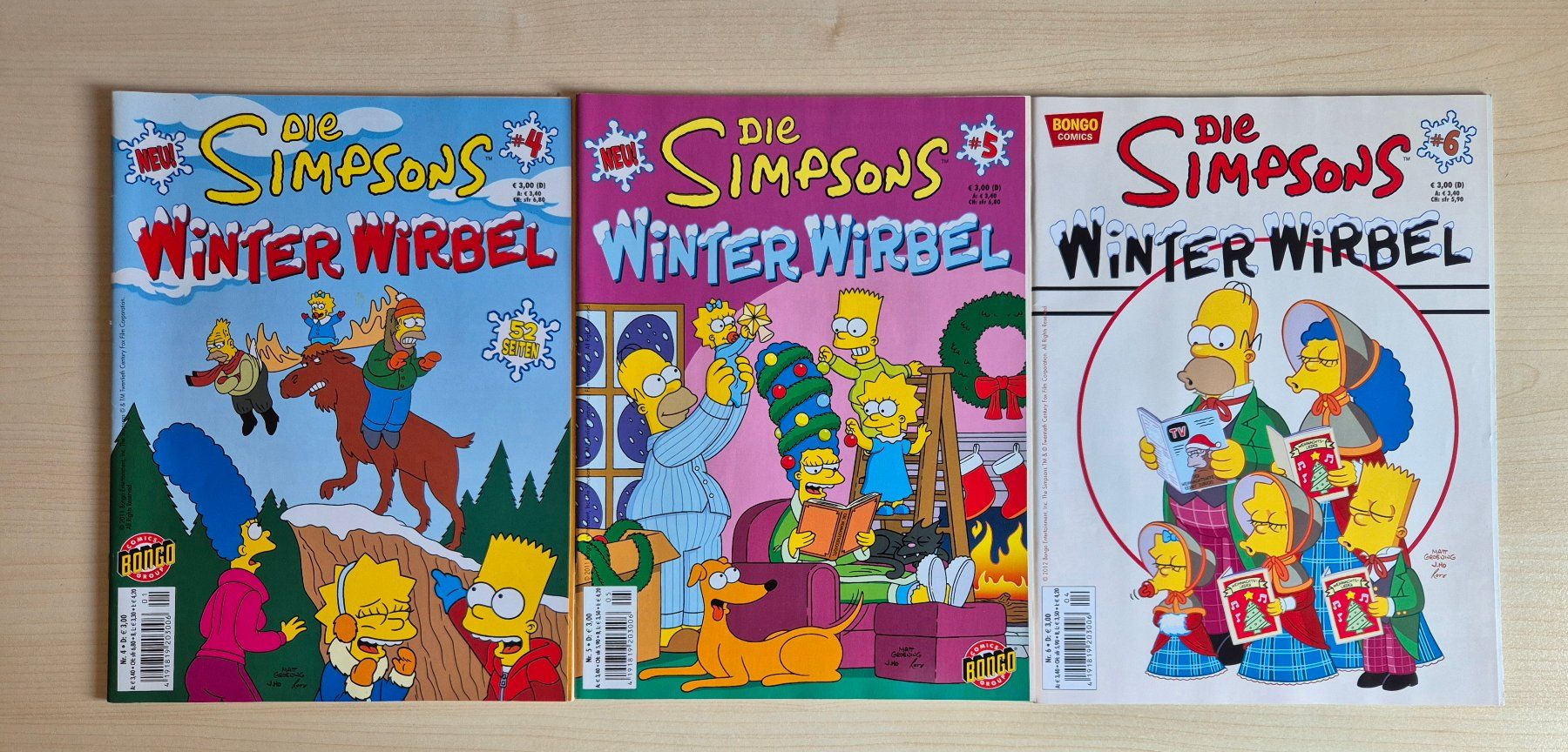 Fumetti: Simpsons Winter Wirbel Nr. 1 bis 9 – Usato da Sargans venduto da Gkohler0 1
