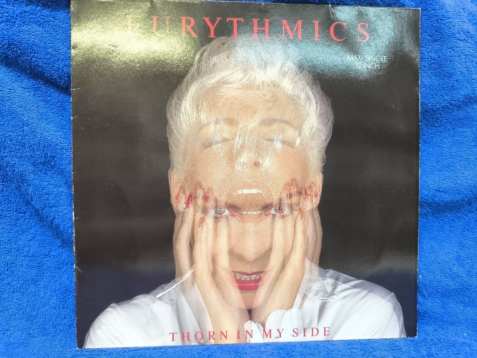 Eurythmics Thorn In My Side Maxi Single Vinyl RAR (Gebraucht