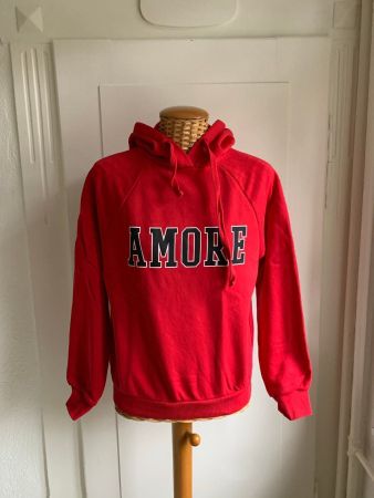 GINA TRICOT - Hoodie Pullover rot XS