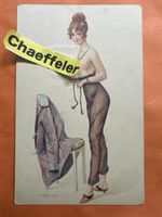 Vintage Postkarte, Le Cabinet de Toilette, Serie No 28 5