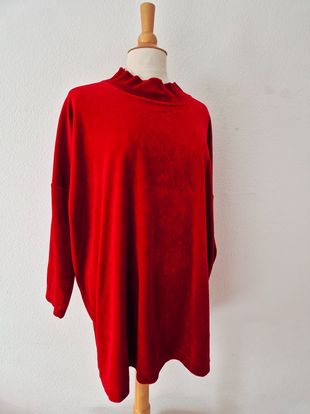 Maglioni & Felpe: PULLOVER SAMT SAMTPULLOVER L XL 42 44 FATA MORGANA,  TOP – Usato da Elsau venduto da the-colorful-side 3
