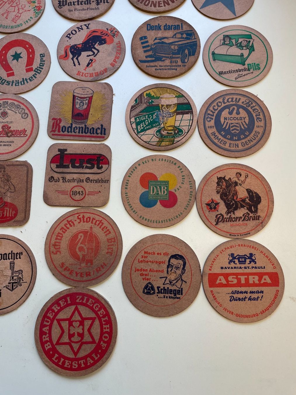 Untersetzer: Bierdeckel selten antik – Gebraucht aus Beinwil (Freiamt) von Zedel1923 4