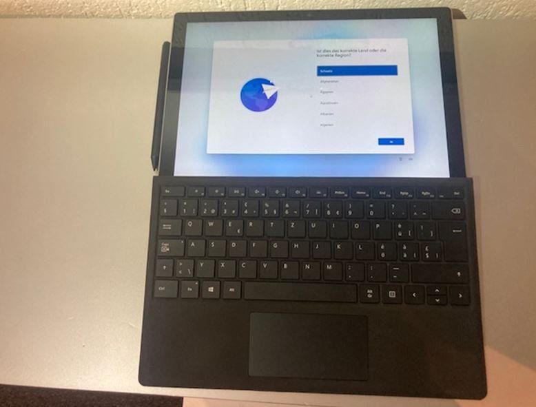 Microsoft Tablet PC: Microsoft Surface Pro 7 Tablet mit Tastatur guter Zustand – Gebraucht aus Egg b. Zürich von inf_bdg9 4