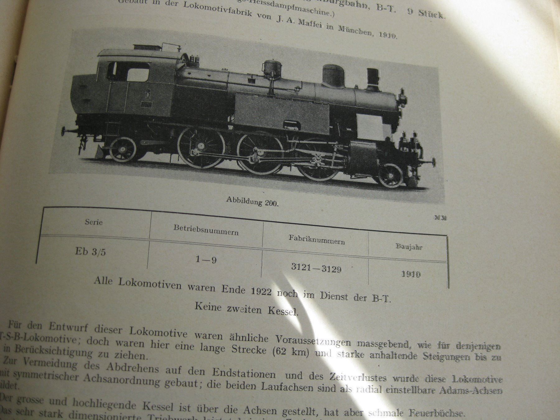 Libri: Moser Dampflok-Buch Schweiz, Ausgabe 1922 – Usato da Buchs ZH venduto da swiss-train 8