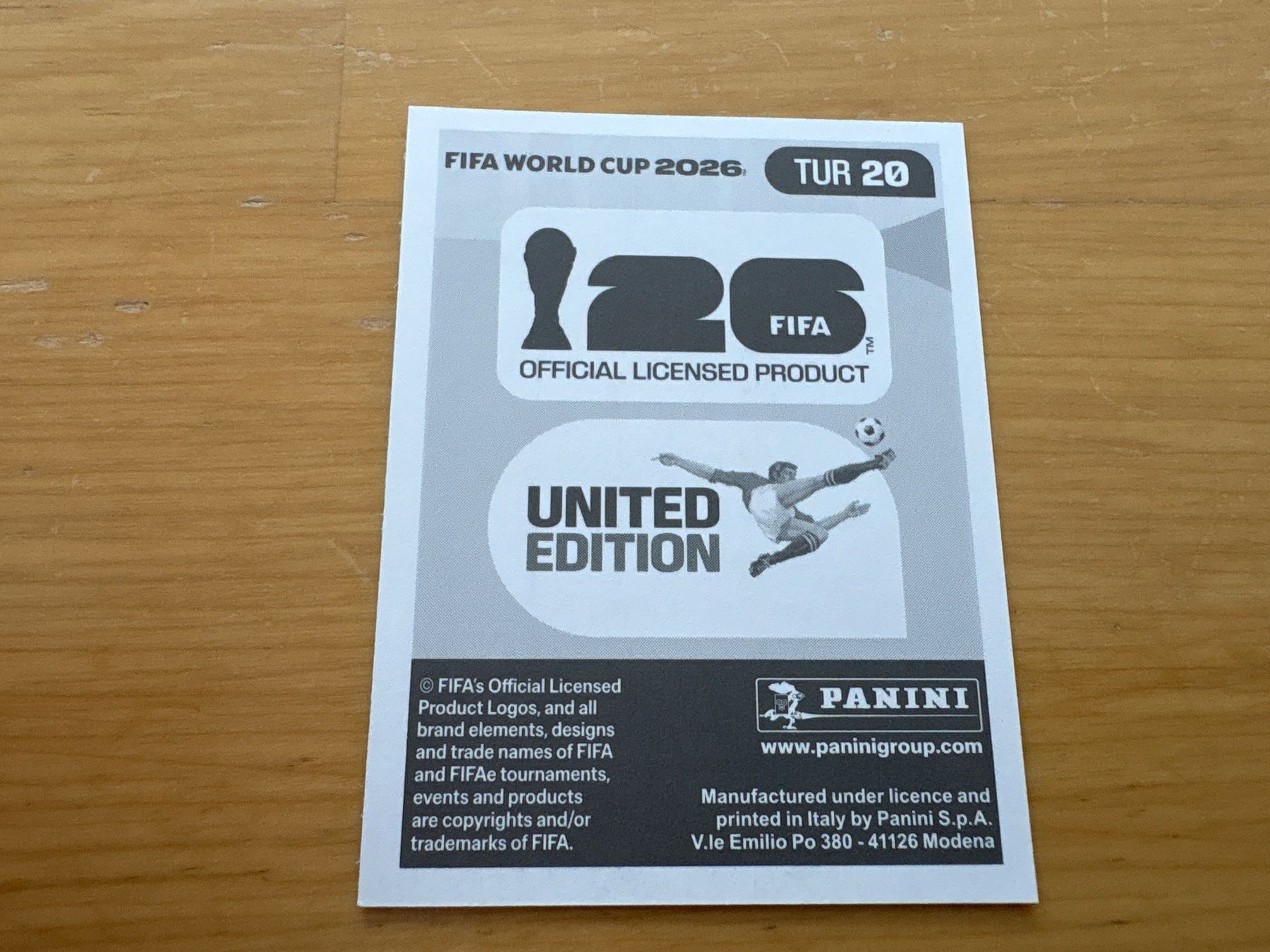 Panini Carte collezionabili: Panini 2026 TUN 20 – Nuovo (secondo la descrizione) da Elsau venduto da Cerry81 1